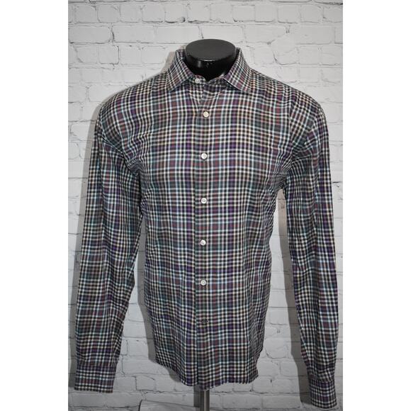 Culturata Dress Shirt Button Down Mens Size 2XL Cotton Performance Made in Italy - Picture 5 of 6